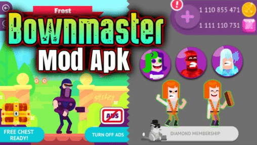 download bowmasters mod apk
