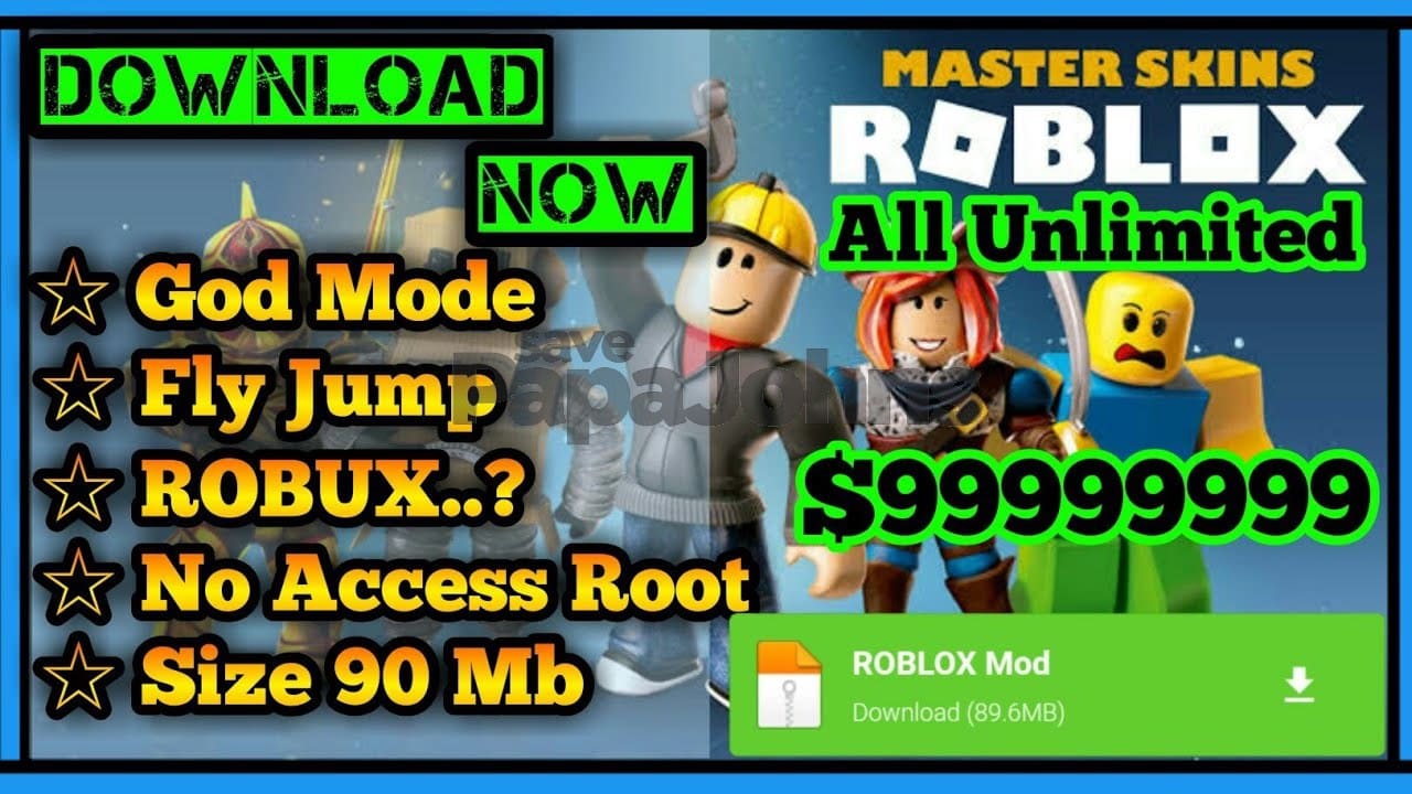 Download Roblox Mod APK Unlimited Robux and Money 2023